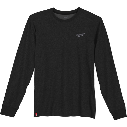 Hybrid Work Tee Shirt, Men's, Small, Black Helyx Safety & Industrial Supplies
