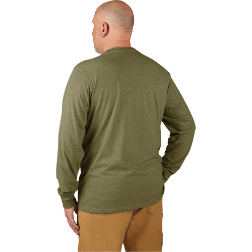 T-shirt de travail hybride, Hommes, Petit, Vert Helyx Safety & Industrial Supplies