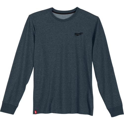 T-shirt de travail hybride, Hommes, Petit, Bleu Helyx Safety & Industrial Supplies