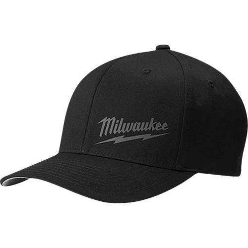 Casquette ajust&eacute;e Flexfit - petit/moyen, Noir, Poly-coton Helyx Safety & Industrial Supplies