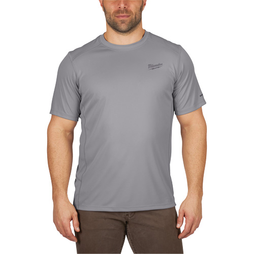 Workskin Lightweight Shirt, Men's, Small, Grey Helyx Safety & Industrial Supplies