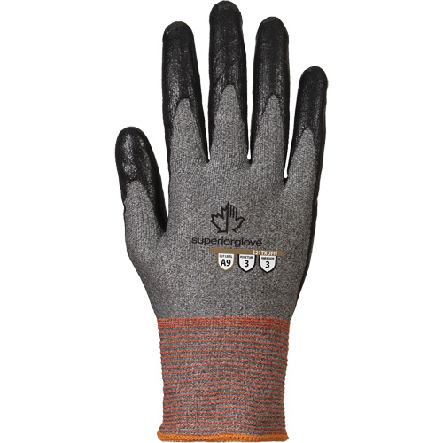 Coated Gloves, Size 5, 21 Gauge, Nitrile Coated, TenActiv Shell, ASTM ANSI Level A9 Helyx Safety & Industrial Supplies