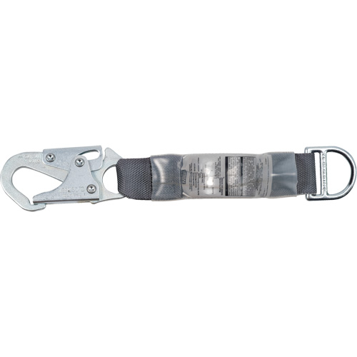 V-Series Standard Energy Absorbing Lanyard, Snap Hook Center, Snap Hook Leg Ends, Polyester Helyx Safety & Industrial Supplies