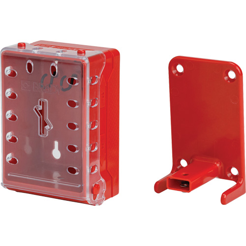 Boîte de verrouillage ultra compacte, Rouge Helyx Safety & Industrial Supplies