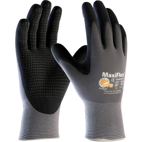 ATG MaxiFlex&reg; Endurance Touchscreen Compatible Gloves, X-Small, Nitrile Coating, 15 Gauge, Nylon/Lycra&reg; Shell Helyx Safety & Industrial Supplies