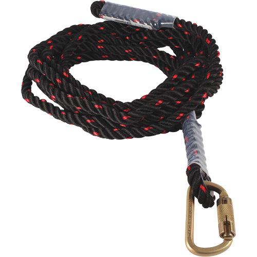 Dynamic Vertical Rope Lifeline with Carabiner Helyx Safety & Industrial Supplies
