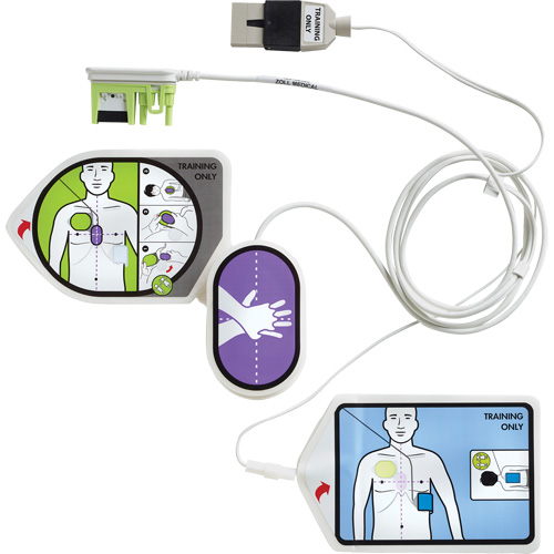 Trousse de formation et d&eacute;monstration RCR Uni-Padz, Zoll AED 3 Pour, Non m&eacute;dical Helyx Safety & Industrial Supplies