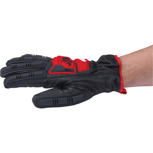 Goatskin Impact Gloves, Small, Grain Leather Palm Helyx Safety & Industrial Supplies