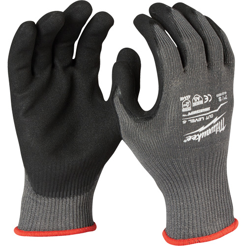 Cut-Resistant Gloves, Size Small, Nitrile Coated, ANSI/ISEA 105 Level 5 Helyx Safety & Industrial Supplies