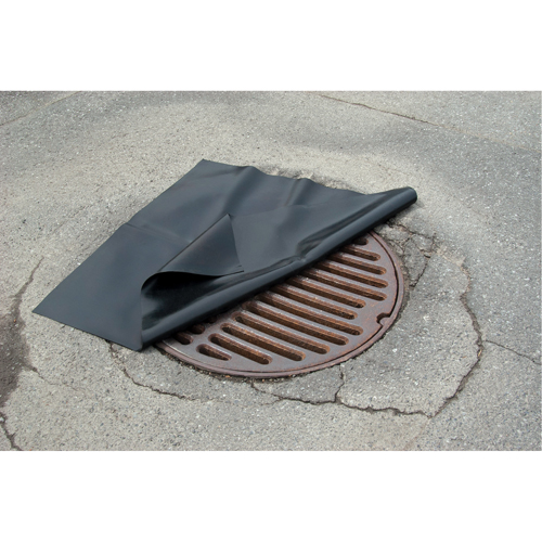 Neoprene Drain Covers, Square, 36" L x 36" W Helyx Safety & Industrial Supplies