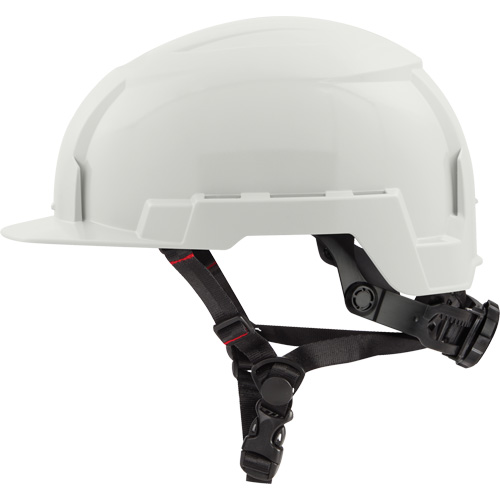 Casque &agrave; bordure avant avec support &agrave; lampe de poche Bolt, Suspension Rochet Helyx Safety & Industrial Supplies