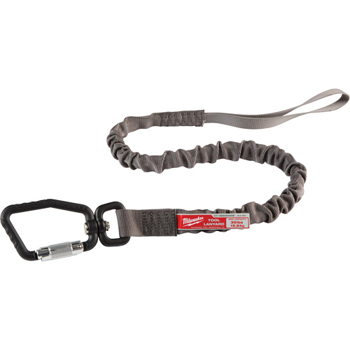 Locking Tool Lanyard, Bungee, Carabiner/Loop Helyx Safety & Industrial Supplies