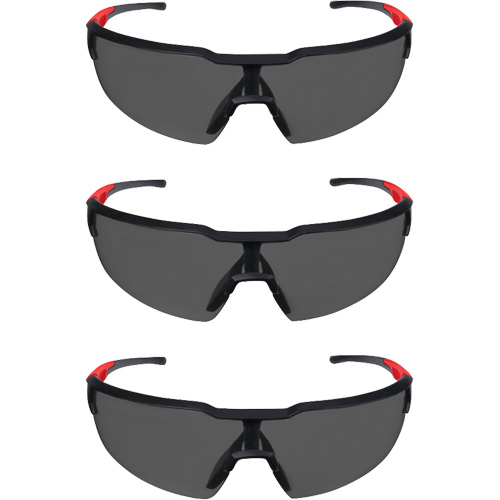 Safety Glasses, Smoke Lens, Anti-Scratch, ANSI Z87+/Meets/Exceeds CSA Z94.3 Helyx Safety & Industrial Supplies