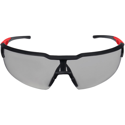 Safety Glasses, Grey Lens, Anti-Scratch, ANSI Z87+/Meets/Exceeds CSA Z94.3 Helyx Safety & Industrial Supplies