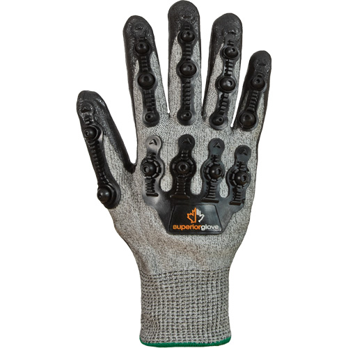 TenActiv STXFNVB Impact Gloves, Medium, Synthetic Palm, Knit Wrist Cuff Helyx Safety & Industrial Supplies