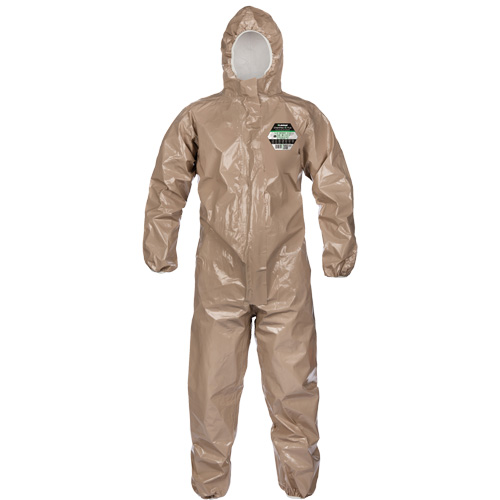 Combinaisons, ChemMax 4 Plus, Grand, Brun Helyx Safety & Industrial Supplies
