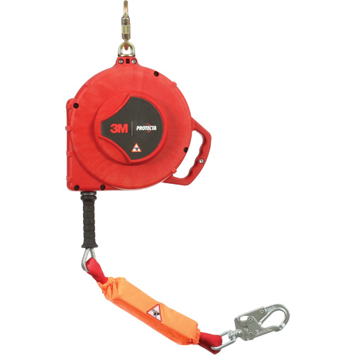 Cordage de s&eacute;curit&eacute; autor&eacute;tractable Rebel, 50', Acier galvanis&eacute;, Pivotant Helyx Safety & Industrial Supplies