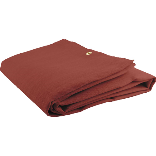 Silicone Coated Fibreglass Welding Blanket, 6' W x 8' L, Rated Up To 500 °F Helyx Safety & Industrial Supplies
