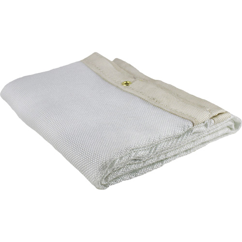Uncoated Fiberglass Blanket, 6' W x 8' L, Rated Up To 1000 °F Helyx Safety & Industrial Supplies
