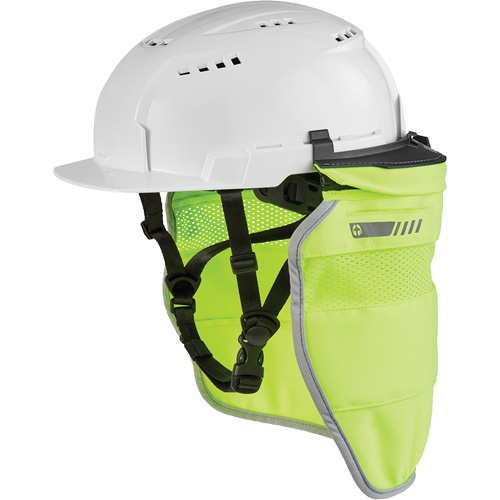 Pare-soleil Bolt, Jaune lime haute visibilit&eacute; Helyx Safety & Industrial Supplies