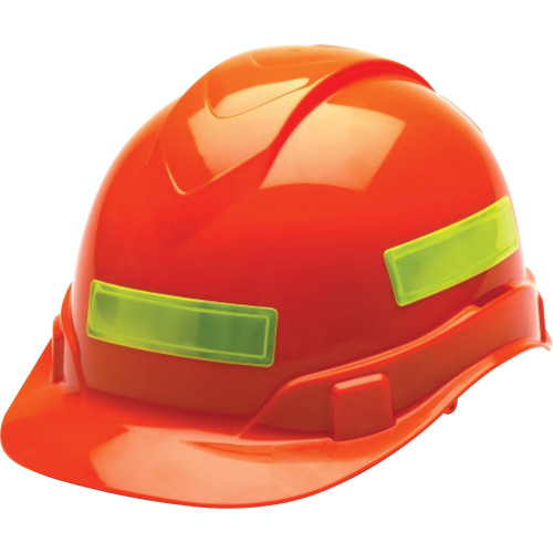 Autocollants r&eacute;fl&eacute;chissants vert lime pour casque Helyx Safety & Industrial Supplies