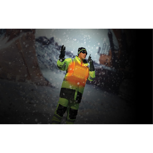 Boss&reg; Therm Base Layer Heated Vest, Men's, One-Size, Black Helyx Safety & Industrial Supplies