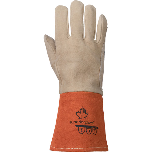TIG Welding Gloves, Grain Deerskin, Size Medium Helyx Safety & Industrial Supplies