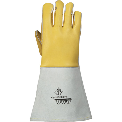 Gants de soudage TIG, Cuir fleur de d'&eacute;lan, Taille Petit Helyx Safety & Industrial Supplies