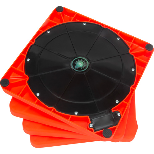 C&ocirc;ne de signalisation repliable, 28" h, Orange Helyx Safety & Industrial Supplies
