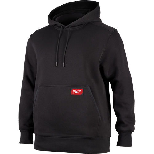 Midweight Pullover Hoodie, Men's, Small, Black Helyx Safety & Industrial Supplies