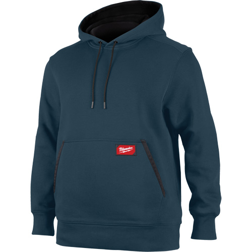 Midweight Pullover Hoodie, Men's, Small, Blue Helyx Safety & Industrial Supplies
