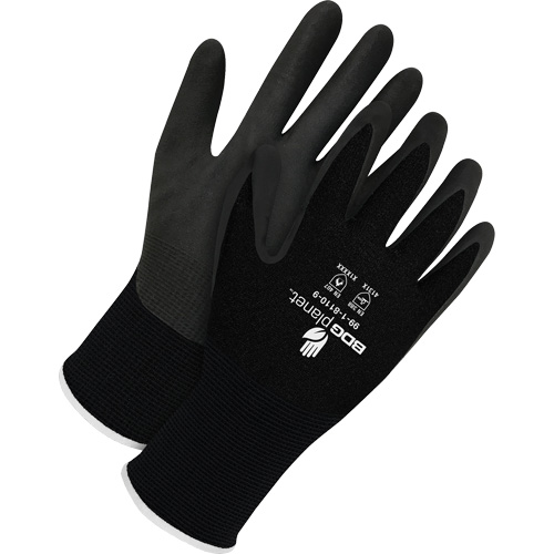 BDG Planet Coated Gloves, 2X-Small/5, Foam Nitrile Coating, 15 Gauge, Nylon/Spandex Shell Helyx Safety & Industrial Supplies
