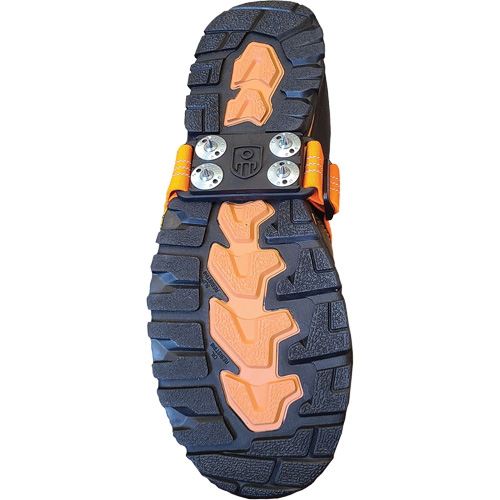 Midcleat&reg; Non-Sparking Ice Cleat, Carbon Steel, Stud Traction, One Size Helyx Safety & Industrial Supplies