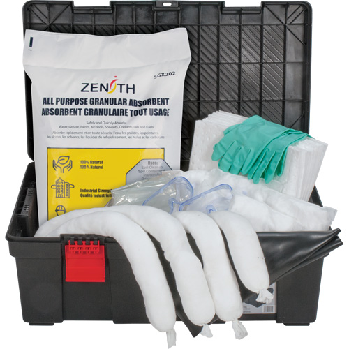 Tool Box Spill Kit, Oil Only, Bin, 31 US gal. Absorbancy Helyx Safety & Industrial Supplies