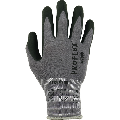ProFlex 7000 Coated Gloves, Size Small, 15 Gauge, Foam Nitrile Coated, Nylon/Spandex Shell, ASTM ANSI Level A1/EN 388 Level 1/EN 388 Level A Helyx Safety & Industrial Supplies