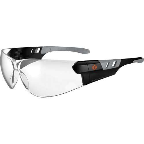 Skullerz SAGA Frameless Safety Glasses, Clear Lens, Anti-Scratch, ANSI Z87+/Meets/Exceeds CSA Z94.3 Helyx Safety & Industrial Supplies