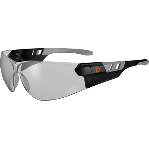 Lunettes de s&eacute;curit&eacute; sans monture Skullerz SAGA, Lentille Int&eacute;rieur/ext&eacute;rieur, Antibu&eacute;e/Anti-&eacute;gratignures, ANSI Z87+/R&eacute;pond ou surpasse la norme CSA Z94.3 Helyx Safety & Industrial Supplies