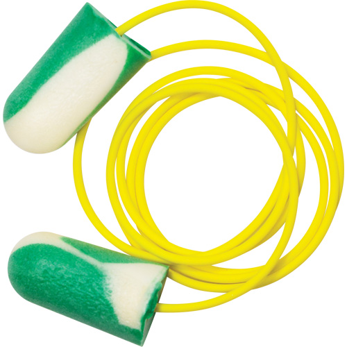 Mega Bullet BioSoft Biobased Earplugs, Bulk - Box, Corded Helyx Safety & Industrial Supplies