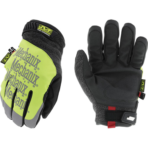 Coldwork Hi-Viz Winter Work Gloves, Size 8, ASTM ANSI Level A5 Helyx Safety & Industrial Supplies