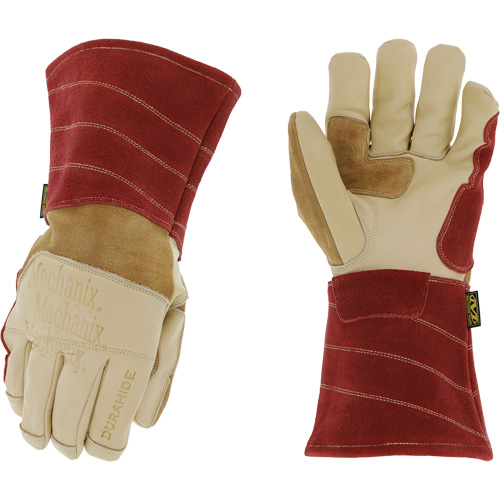 Gants de soudage Flux pour soudage au chalumeau, Cuir fleur de vache, Taille 8 Helyx Safety & Industrial Supplies