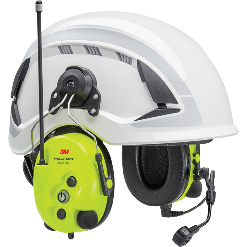 PELTOR LiteCom Plus Headset, Cap Mount Style Helyx Safety & Industrial Supplies