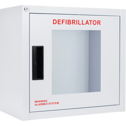 Standard Large AED Cabinet with Alarm, Zoll AED Plus&reg;/Zoll AED 3/Cardio-Science/Physio-Control For, Non-Medical Helyx Safety & Industrial Supplies
