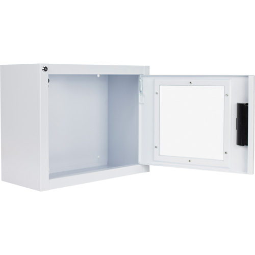 Standard Compact AED Cabinet with Alarm, Philips/Defibtech/Heartsine For, Non-Medical Helyx Safety & Industrial Supplies