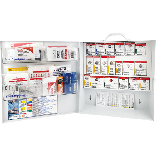 SmartCompliance&reg; First Aid Cabinet, Meets CSA Z1220-17 Type 3 High-Risk Environment, Small (2-25 Workers) Helyx Safety & Industrial Supplies