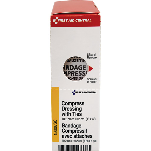Recharge de bandages compressifs avec attaches SmartCompliance, 4" lo x 4" la Helyx Safety & Industrial Supplies