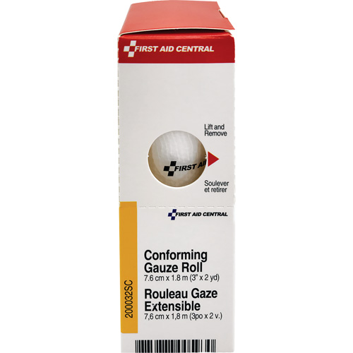 SmartCompliance&reg; Refill Conforming Stretch Gauze Bandage, Roll, 6' L x 3" W, Sterile, Medical Device Class 1 Helyx Safety & Industrial Supplies