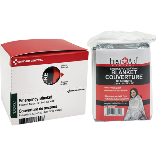 SmartCompliance&reg; Refill Emergency Blanket, Mylar Helyx Safety & Industrial Supplies