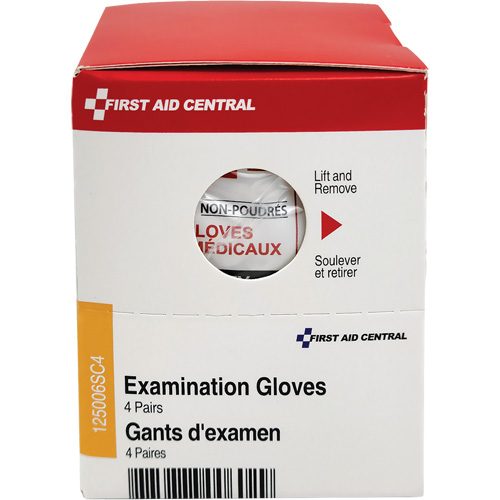 Recharge de gants d'examen SmartCompliance, Vinyle, Sans poudre, Transparent, Classe 2 Helyx Safety & Industrial Supplies
