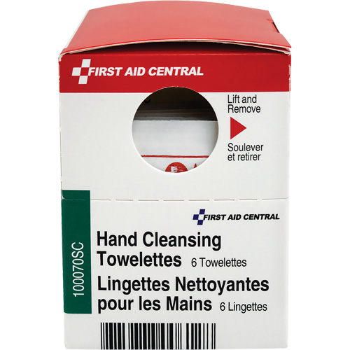 SmartCompliance&reg; Refill Cleansing Wipes, Towelette, Hand Cleaning Helyx Safety & Industrial Supplies