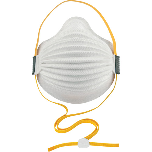 AirWave Disposable Respirator with SmartStrap&reg; & Full Foam Face Seal, P95, NIOSH Certified, Medium/Large Helyx Safety & Industrial Supplies